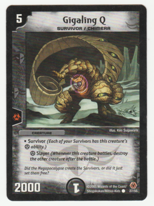 Duel Masters - Gigaling Q (Survivor/Chimera) - Creature