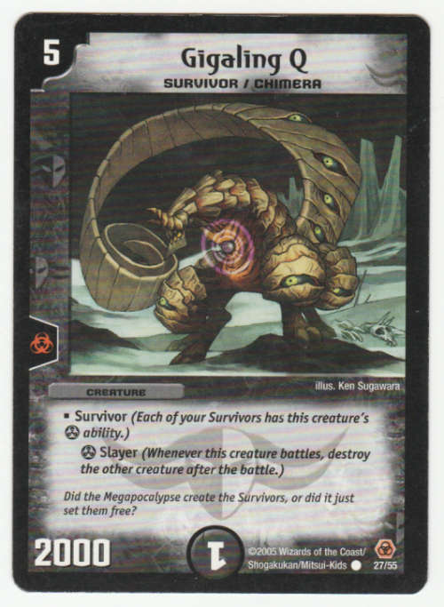 Duel Masters - Gigaling Q (Survivor/Chimera) - Creature