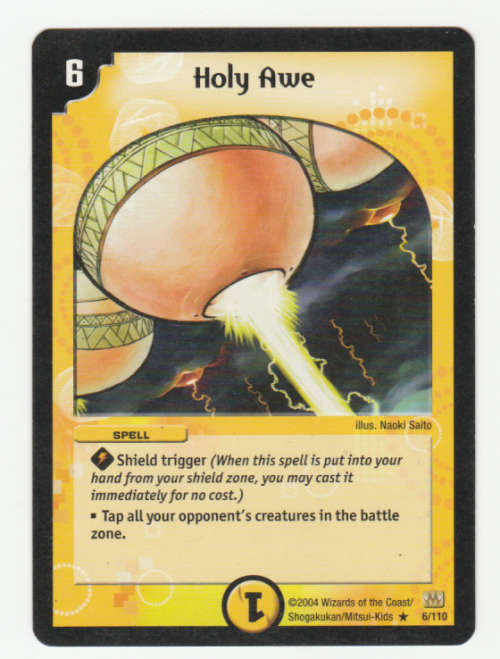 Duel Masters - Holy Awe - Spell (Rare)