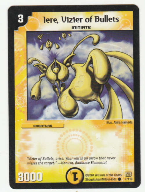 Duel Masters - Irene, Vizier of Bullets (Initiate) - Creature