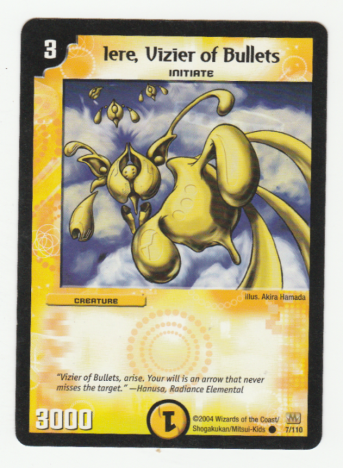 Duel Masters - Irene, Vizier of Bullets (Initiate) - Creature