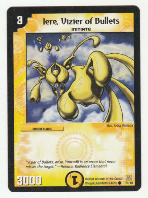 Duel Masters - Irene, Vizier of Bullets (Initiate) - Creature