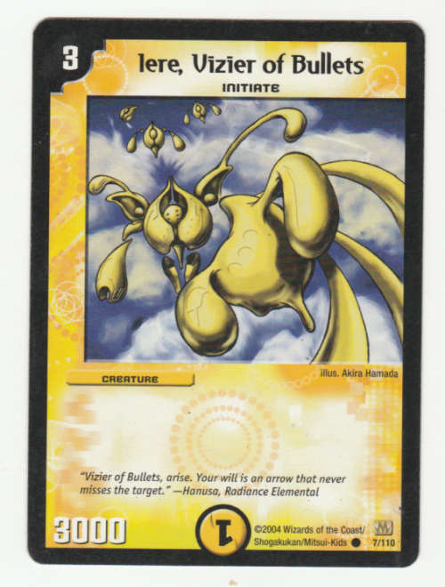 Duel Masters - Irene, Vizier of Bullets (Initiate) - Creature