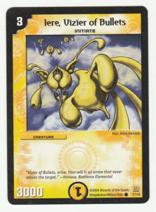 Duel Masters - Irene, Vizier of Bullets (Initiate) - Creature
