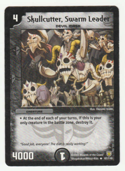Duel Masters - Skullcutter, Swarm Leader (Devil Mask) - Creature (Uncommon)