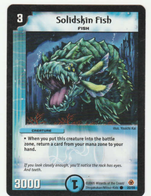 Duel Masters - Solidskin Fish (Fish) - Creature