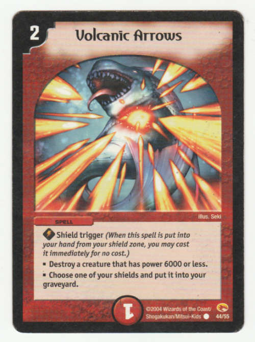 Duel Masters - Volcanic Arrows - Spell