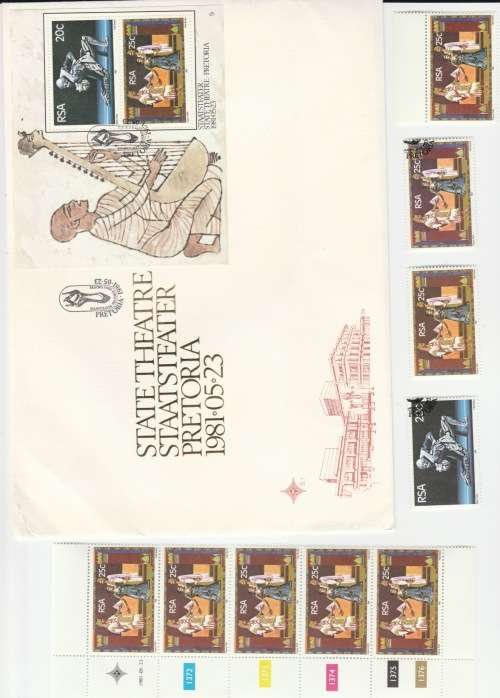 RSA FDC 3.28 1981: State Theatre & Blocks