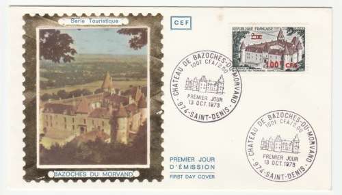 1973 madagascar serie touristique FDC