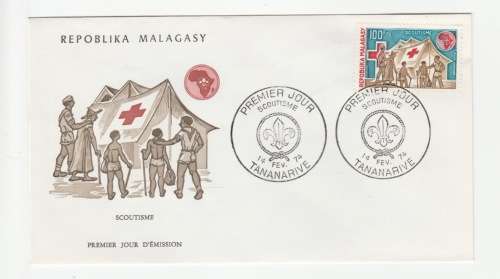 1974 Madagascar  Premier Jour - Scoutisme FDC