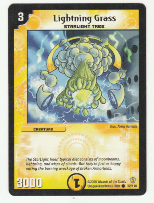 Duel Masters - Lightning Grass (Starlight Tree) - Creature