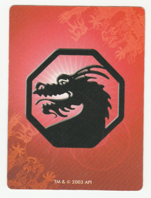 Jackie Chan Adventures -Daolon Wong Card 5 Daolong Wong - Regular Card