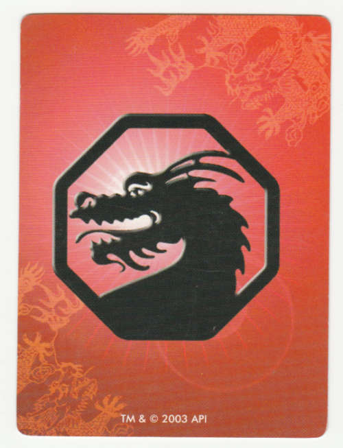 Jackie Chan Adventures -Daolon Wong Card 7 Daolong Wong - Regular Card