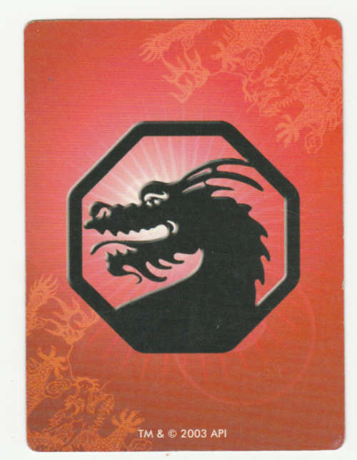 Jackie Chan Adventures -Daolon Wong Card 2 Daolong Wong - Regular Card