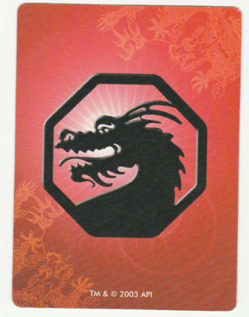 Jackie Chan Adventures - Daolong Wong Card 13 Daolon Wong - Regular Card