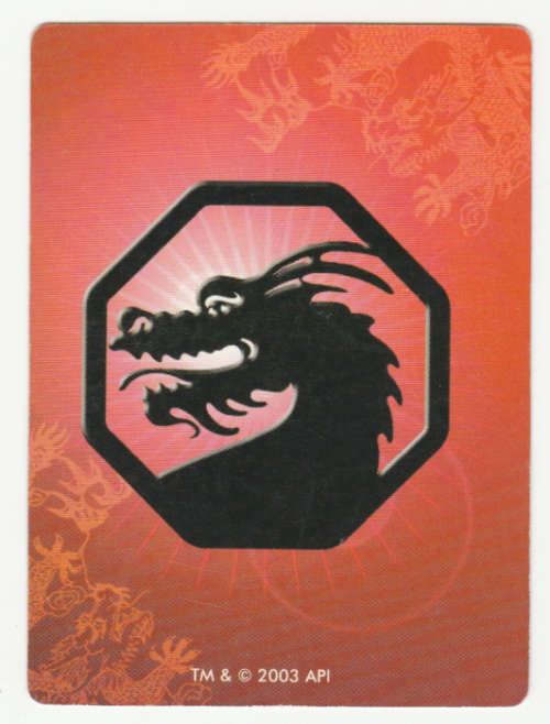 Jackie Chan Adventures - Daolong Wong Card 14 Daolon Wong - Regular Card