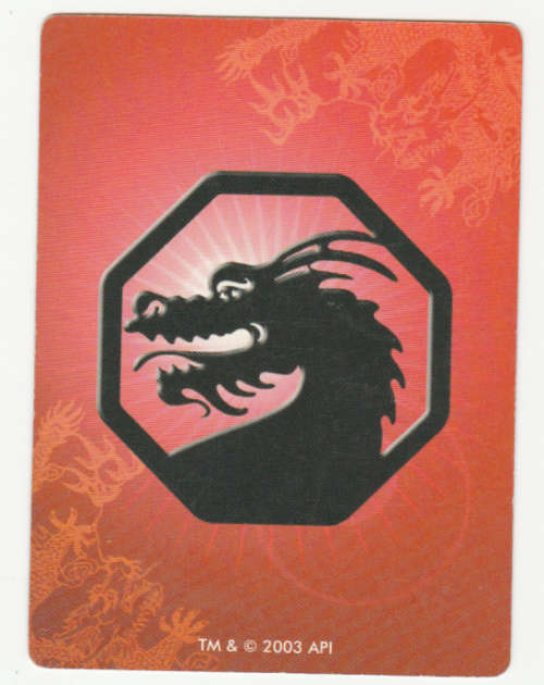 Jackie Chan Adventures - Daolong Wong Card 16 Daolon Wong - Regular Card
