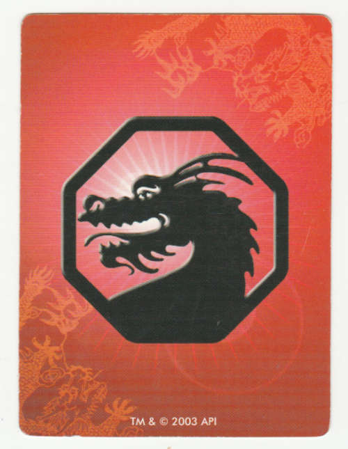 Jackie Chan Adventures - Daolong Wong Card 18 Daolon Wong - Regular Card