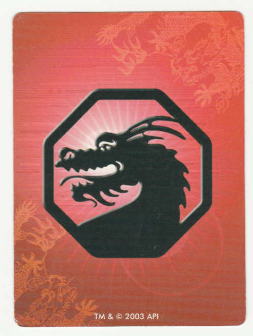 Jackie Chan Adventures - Daolong Wong Card 22 Daolon Wong - Regular Card