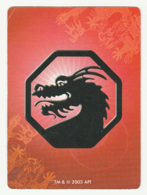 Jackie Chan Adventures - Daolong Wong Card 24 Daolon Wong - Regular Card