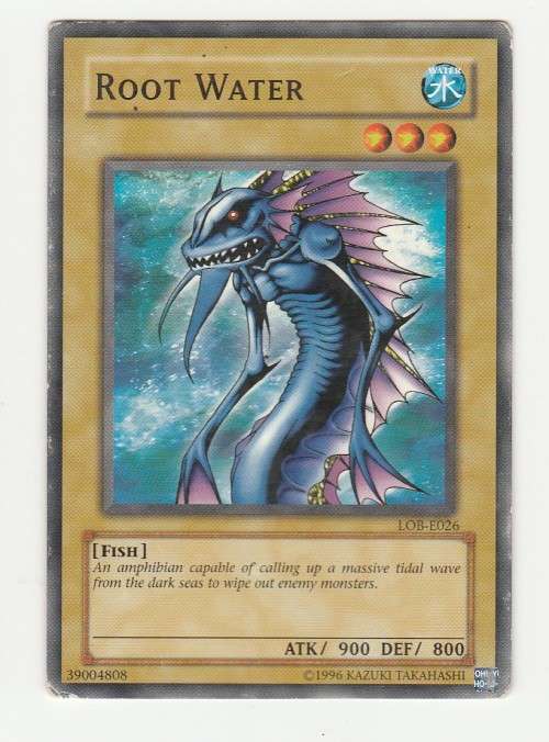 Yu-Gi-Oh! - Root Water - Legend of Blue Eyes White Dragon (LOB-E026)