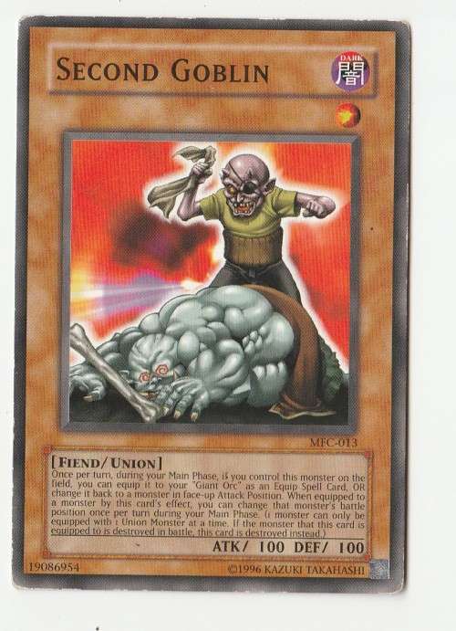 Yu-Gi-Oh! - Second Goblin - Magician`s Force (MFC-013)