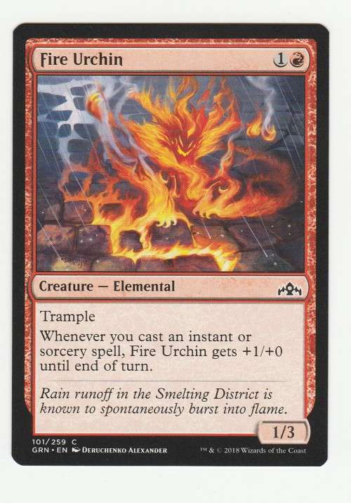 Magic the Gathering 2018 (NM) - Fire Urchin - Common - Guilds of Ravnica