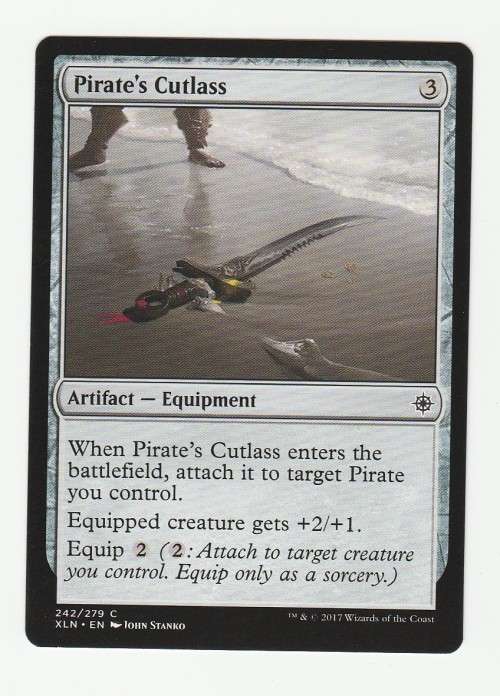 Magic the Gathering 2017 (NM) - Pirate`s Cutlass - Ixalan
