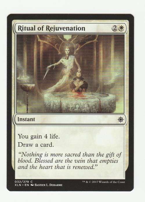 Magic the Gathering 2017 (NM) - Ritual of Rejuvenation - Ixalan