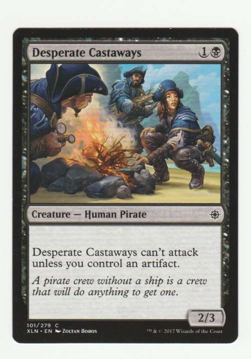 Magic the Gathering 2017 (NM) - Desperate Castaways - Ixalan