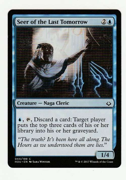 Magic the Gathering 2017 (NM) - Seer of the Last Tomorrow - Hour of Devastation