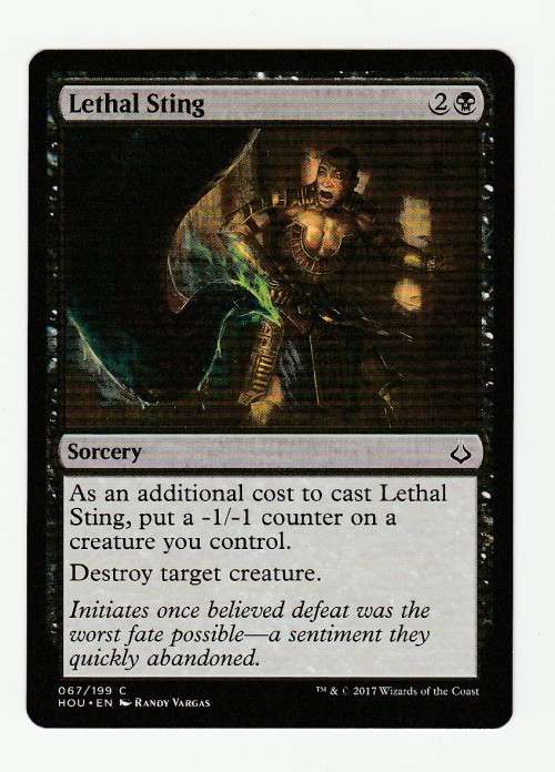 Magic the Gathering 2017 (NM) - Lethal Sting - Hour of Devastation