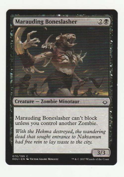 Magic the Gathering 2017 (NM) - Maraudering Boneslasher - Hour of Devastation
