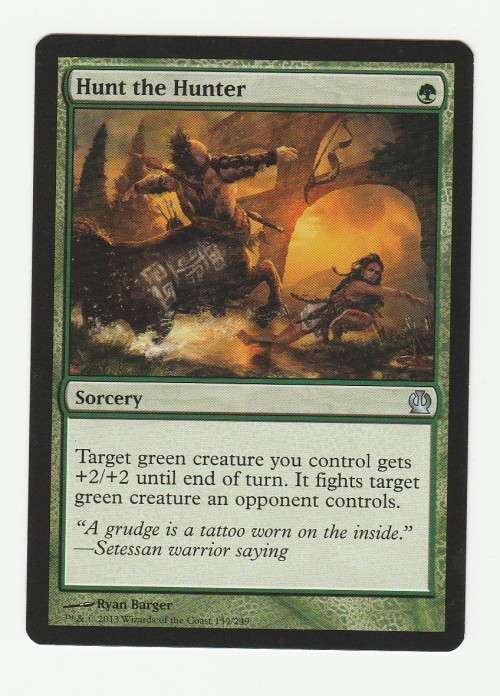 Magic the Gathering 2013 (NM) - Hunt the Hunter - Uncommon - Theros
