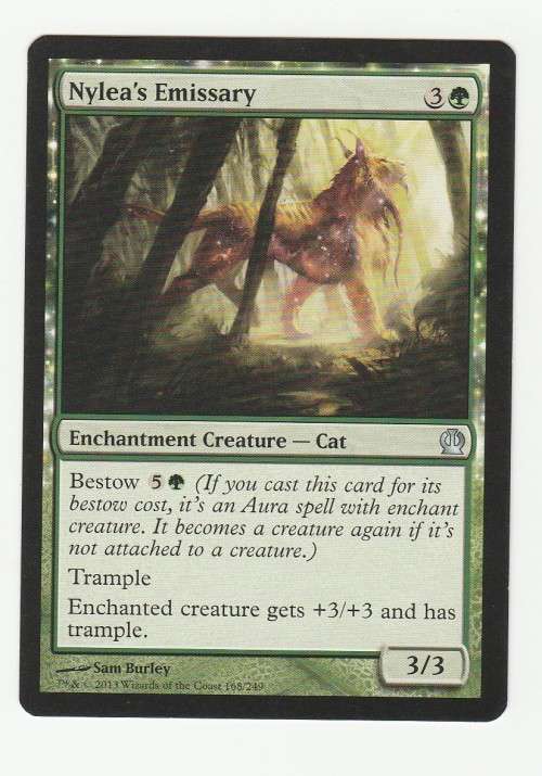 Magic the Gathering 2013 (NM) - Nylea`s Emissary - Uncommon - Theros