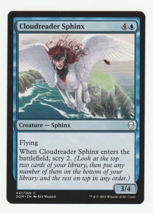 Magic the Gathering 2018 (NM) - Cloudreader Sphinx - Dominaria