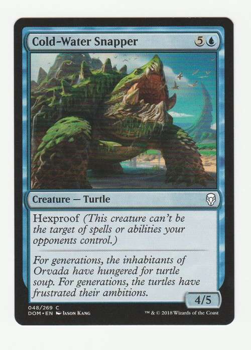 Magic the Gathering 2018 (NM) - Cold-Water Snapper - Dominaria
