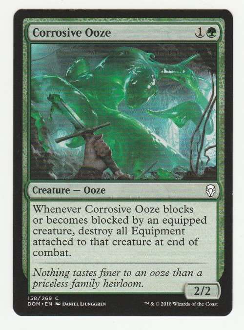 Magic the Gathering 2018 (NM) - Corrosive Ooze- Dominaria