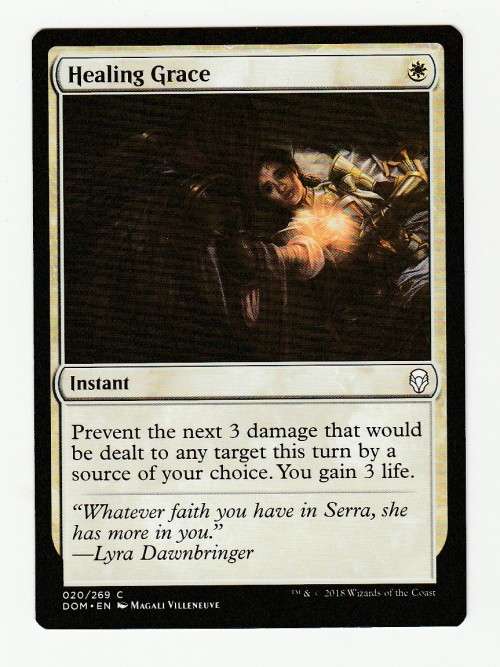 Magic the Gathering 2018 (NM) - Healing Grace - Dominaria