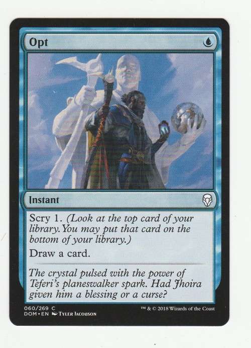 Magic the Gathering 2018 (NM) - Opt - Dominaria