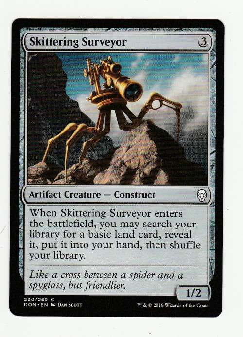 Magic the Gathering 2018 (NM) - Skittering Surveyor - Dominaria