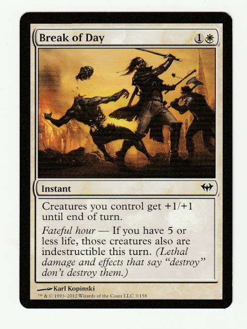 Magic the Gathering 1993-2012 (NM) - Break of Day - Dark Ascension