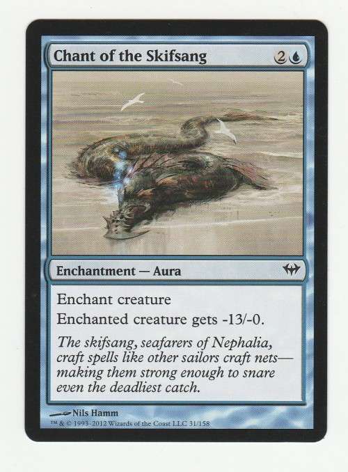 Magic the Gathering 1993-2012 (NM) - Chant of the Skifsang - Dark Ascension