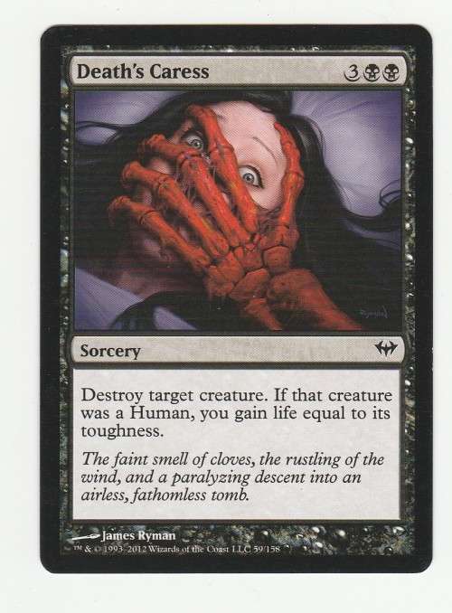 Magic the Gathering 1993-2012 (NM) - Death`s Caress - Dark Ascension