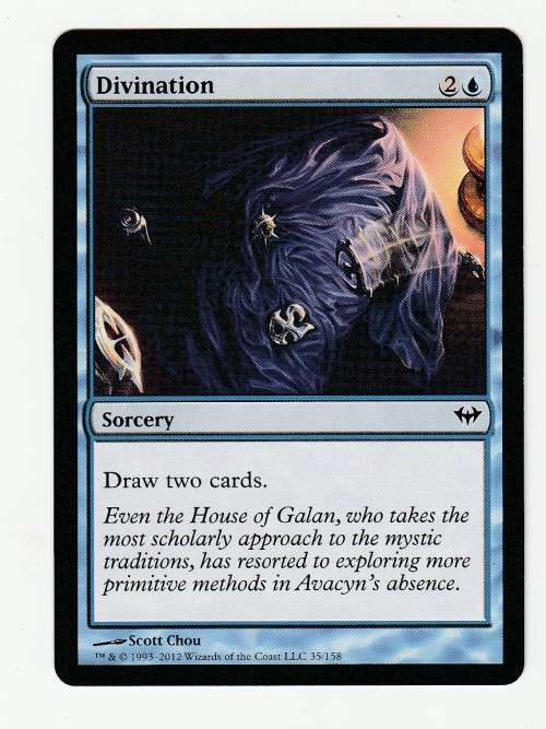 Magic the Gathering 1993-2012 (NM) - Divination - Dark Ascension