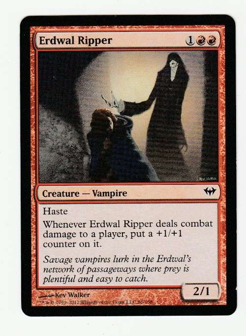 Magic the Gathering 1993-2012 (NM) - Erdwal Ripper - Dark Ascension