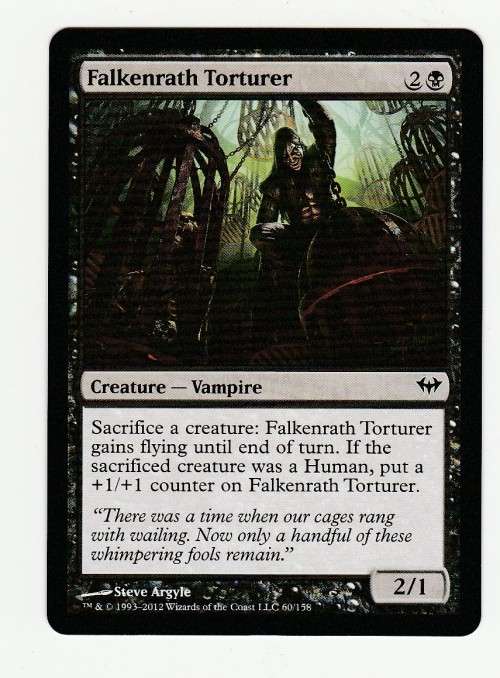 Magic the Gathering 1993-2012 (NM) - Falkenrath Torturer - Dark Ascension