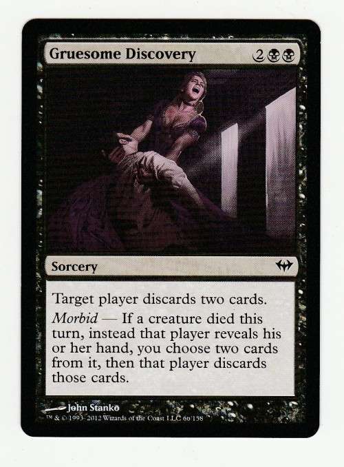Magic the Gathering 1993-2012 (NM) - Gruesome Discovery - Dark Ascension