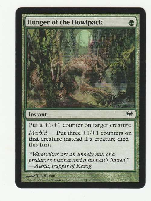 Magic the Gathering 1993-2012 (NM) - Hunger of the Howlpack - Dark Ascension