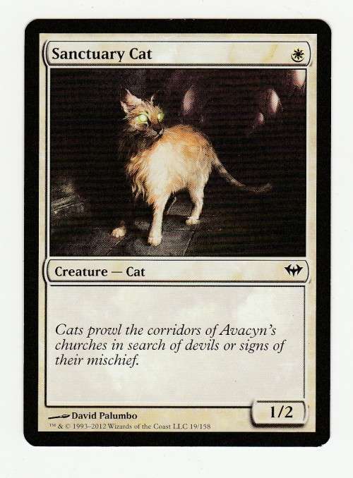 Magic the Gathering 1993-2012 (NM) - Sanctuary Cat - Dark Ascension
